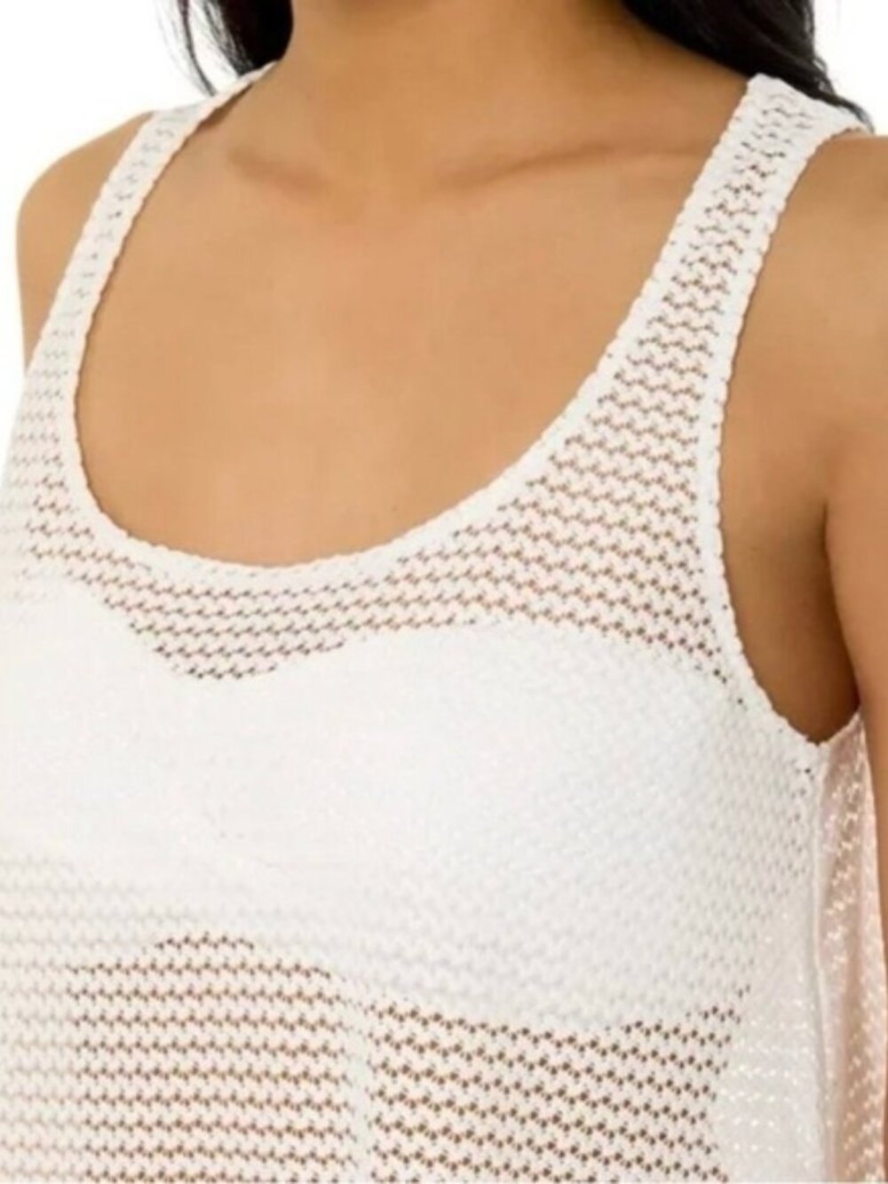 Hurley Swim Two-Piece Crochet Cover Up Set - Picture 4 of 6